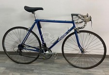 Bicicletta da corsa vintage Bianchi Favonius made in Italy blu sport hobby