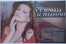 Italian Clipping Ritaglio 2023 SERENA GRANDI c'è Agnelli al telefono 4 PAGINE.