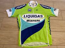 SANTINI Team Liquigas Maglia Ciclismo vintage Sz.M