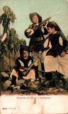 Nuoro costume sardo f - nuoro,