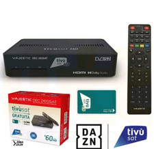 DECODER HD TIVUSAT + SCHEDA