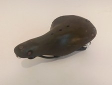 Sella bici Brooks B66 Champion in pelle cromata L27,5 x L17 cm