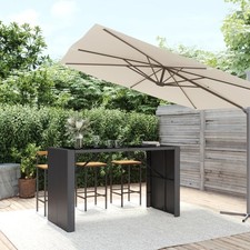 Bar Table With Glass Top, Bar
