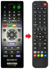 Telecomando adatto per - , sony