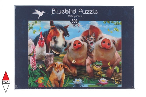 Puzzle animali bluebird - puzzle,