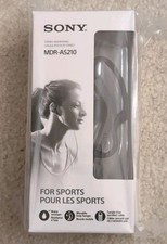 NUOVE cuffie stereo Sony MDR-AS210 per sport