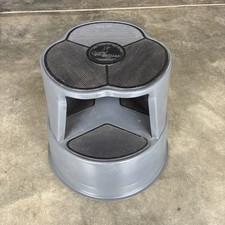 Sgabello Cramer Kik Step originale d'epoca (GRIGIO) molto bello