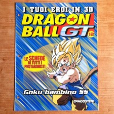Fascicolo #12 GOKU BAMBINO Schede I Tuoi Eroi In 3D DRAGON BALL GT De Agostini  