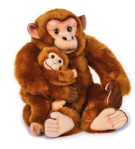 Peluche scimpanzè con - scimpanzè,