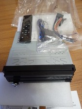 Auto Radio Stereo 1Din Display 9 Touch screen Estraibile GPS Microfono Incorpora