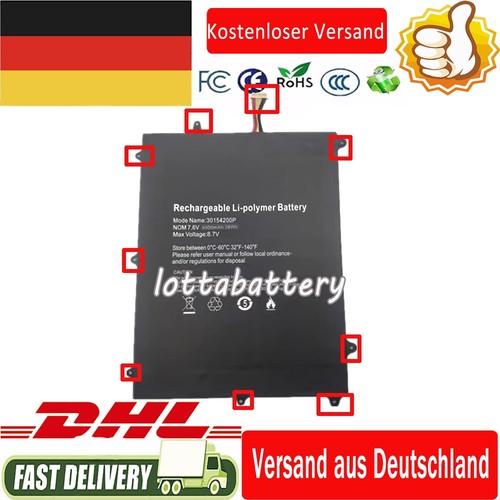 Batteria 5000mah 38wh - 7.6v,