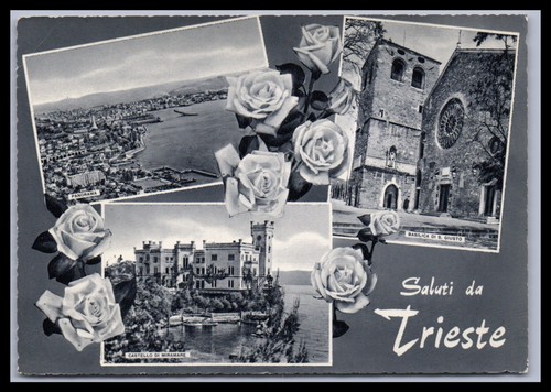 Cartolina trieste - trieste,