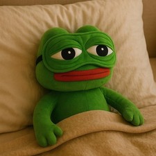 Pepe La Rana Meme Maschera per