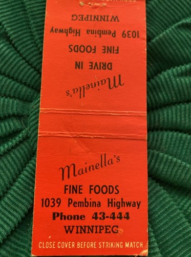 Vintage matchbook cover - vintage,