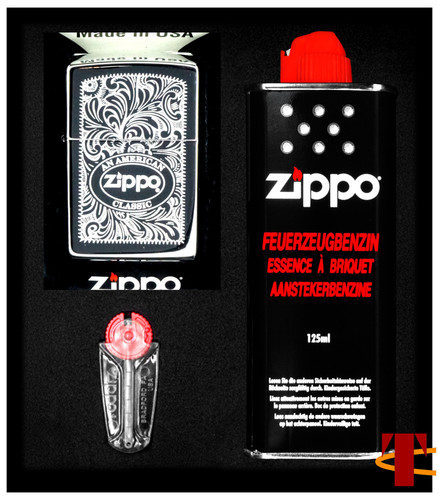 Zippo set regalo - set, american
