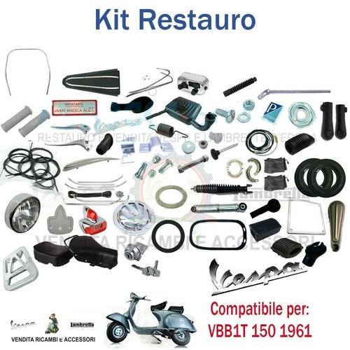 Kit restauro vespa - kit,