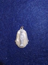 Antique Medal Madonna In