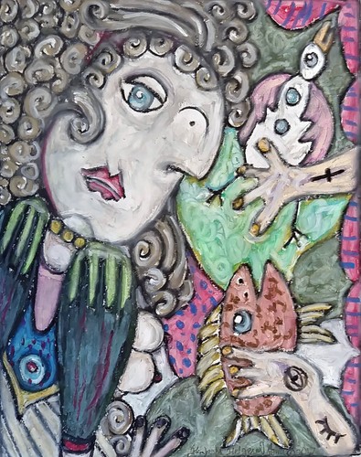 Stampa artistica donna