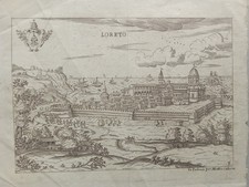 LORETO Marche Veduta Antica