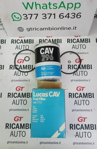 Filtro gasolio lucas cav - gasolio,