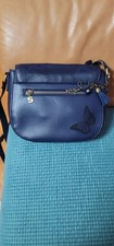 Desigual handbag blue - desigual,