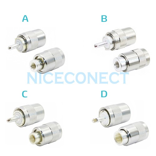 Connettore maschio a - 2x,