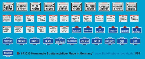 Peddinghaus decals 3030 - peddinghaus-decals, 1/87