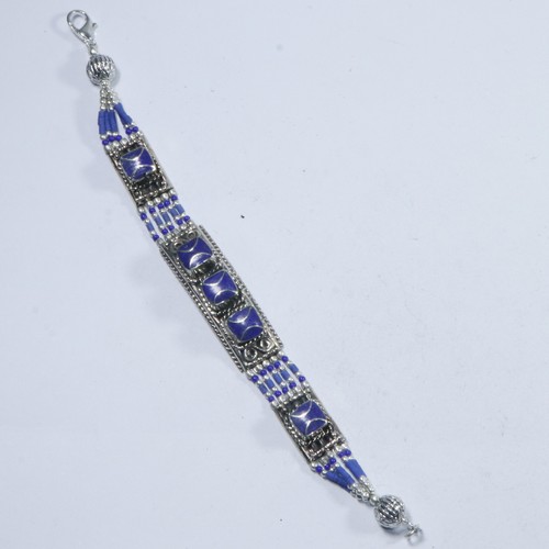 Bracciale argento tibetano - bracciale, in