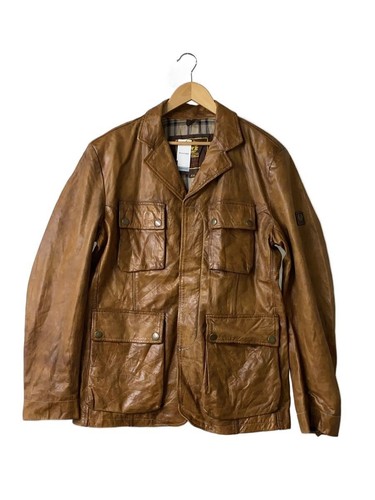 Belstaff gold label leather - belstaff, label/leather