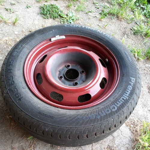 Ruota scorta fiat panda - ruota, di