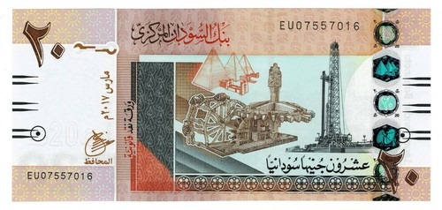 Banconota sudan sterline - sudan, 20