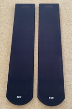 Bowers Wilkins P5 P6 Griglie Nero B&W Coppia Altoparlanti Originali Abbinati Ricambio