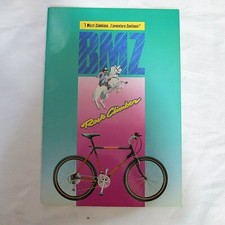 Mountain bike bici bicicletta bmz catalogo depliant brochure mtb italiano