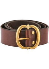 Cintura In Pelle Con Fibbia In