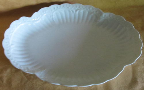 Plat ovale porcelaine - en,