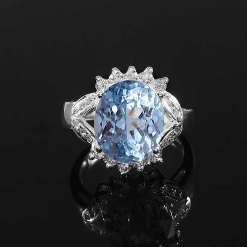 Anello aaa acquamarina - anello,