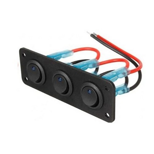 Pannello interruttori 12v mm - pannello,