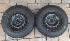 Cerchi Originali Fiat 5 B x 13" 4x98 + gomme chiodate Ceat remould  135 R 13 68S