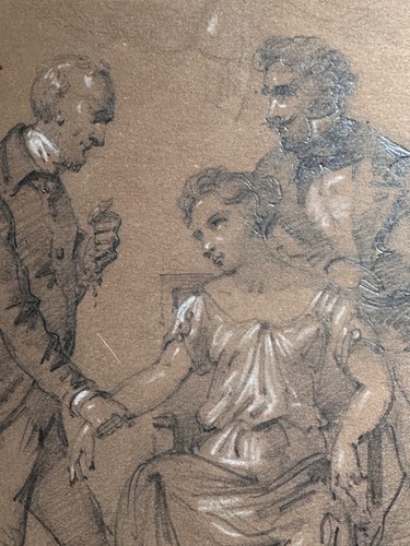 Antico disegno charivari - antico,