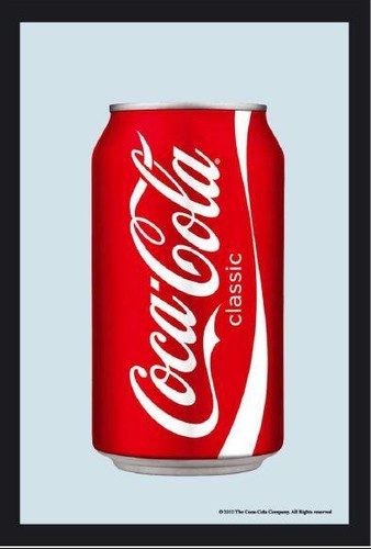 Coca cola barattolo specchio - coca,