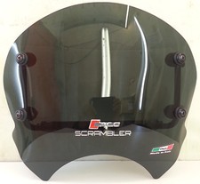 CUPOLINO FUME' SCURO  3MM + ATTACCHI DUCATI SCRAMBLER 1100 (17-18) cod. 28682