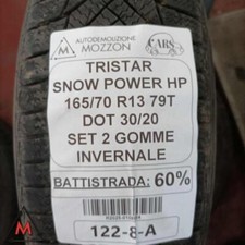 Set 2 pneumatici invernali 165/70 R13 79T per TRISTAR SNOW POWER HP usati (108964)