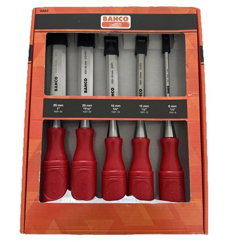 Bahco 9883 set scalpelli - set,