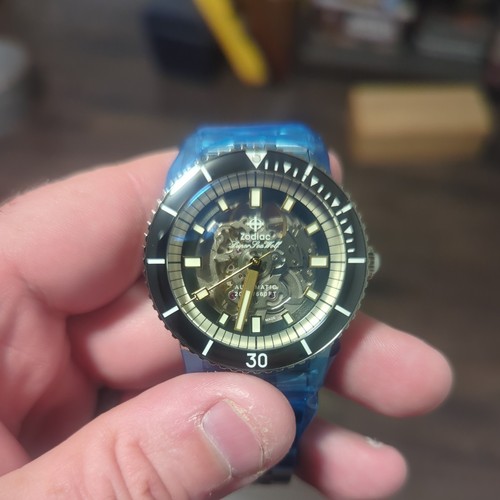 Orologio zodiac super sea - super, wolf