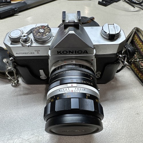 Konica autoreflex fotocamera - konica, t