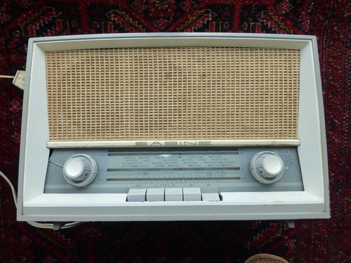 Radio valvole saba sabine - sabine, 11
