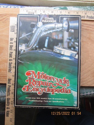 Motorcycle repair encyclopedia - motorcycle,