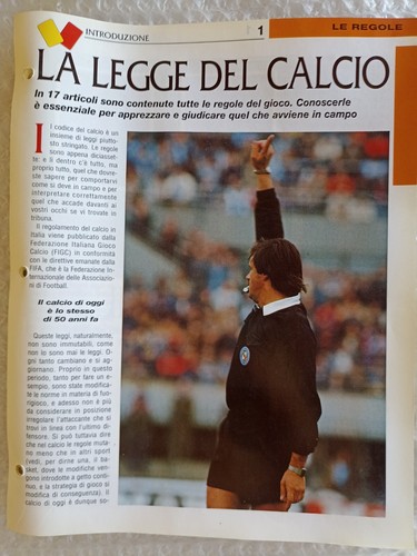 Regole del calcio fogli - le,