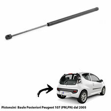1 X  MOLLA A GAS PISTONI PISTONCINI PORTELONE BAGAGLI PEUGEOT 107 (PM,PN) 2005