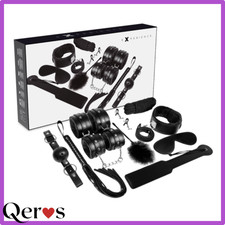 Kit BDSM 11 Pezzi Bondage Nero
